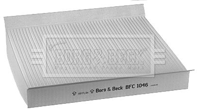 BORG & BECK Фильтр, воздух во внутренном пространстве BFC1046